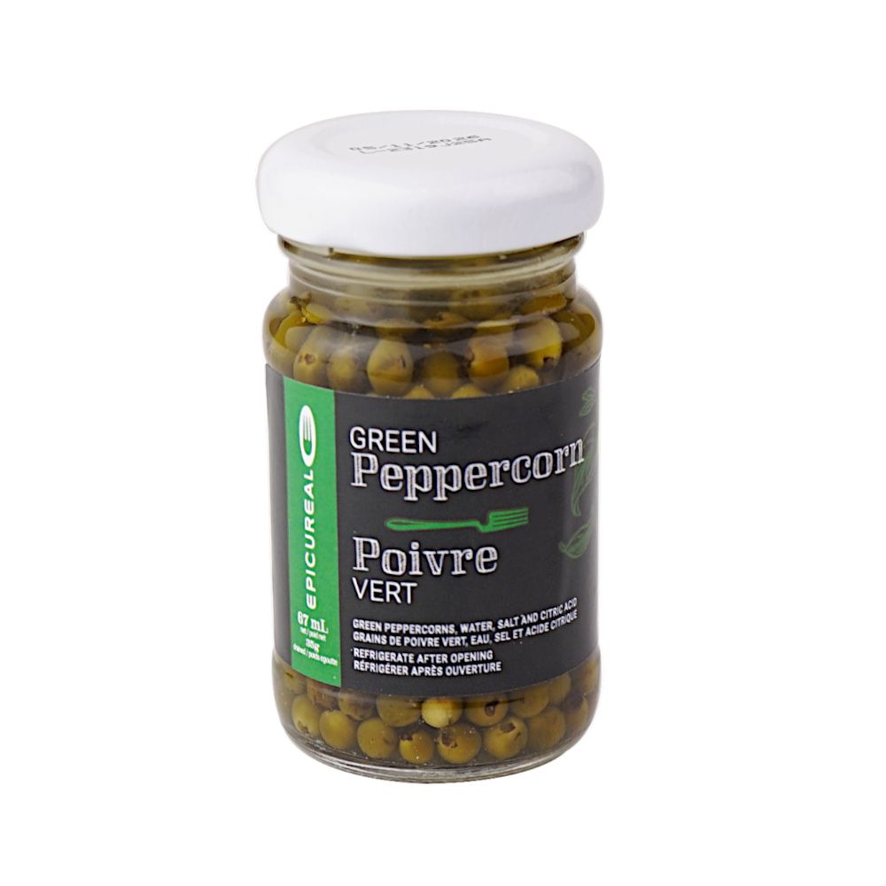 Green Peppercorn Whole in Brine 67 ml Epicureal